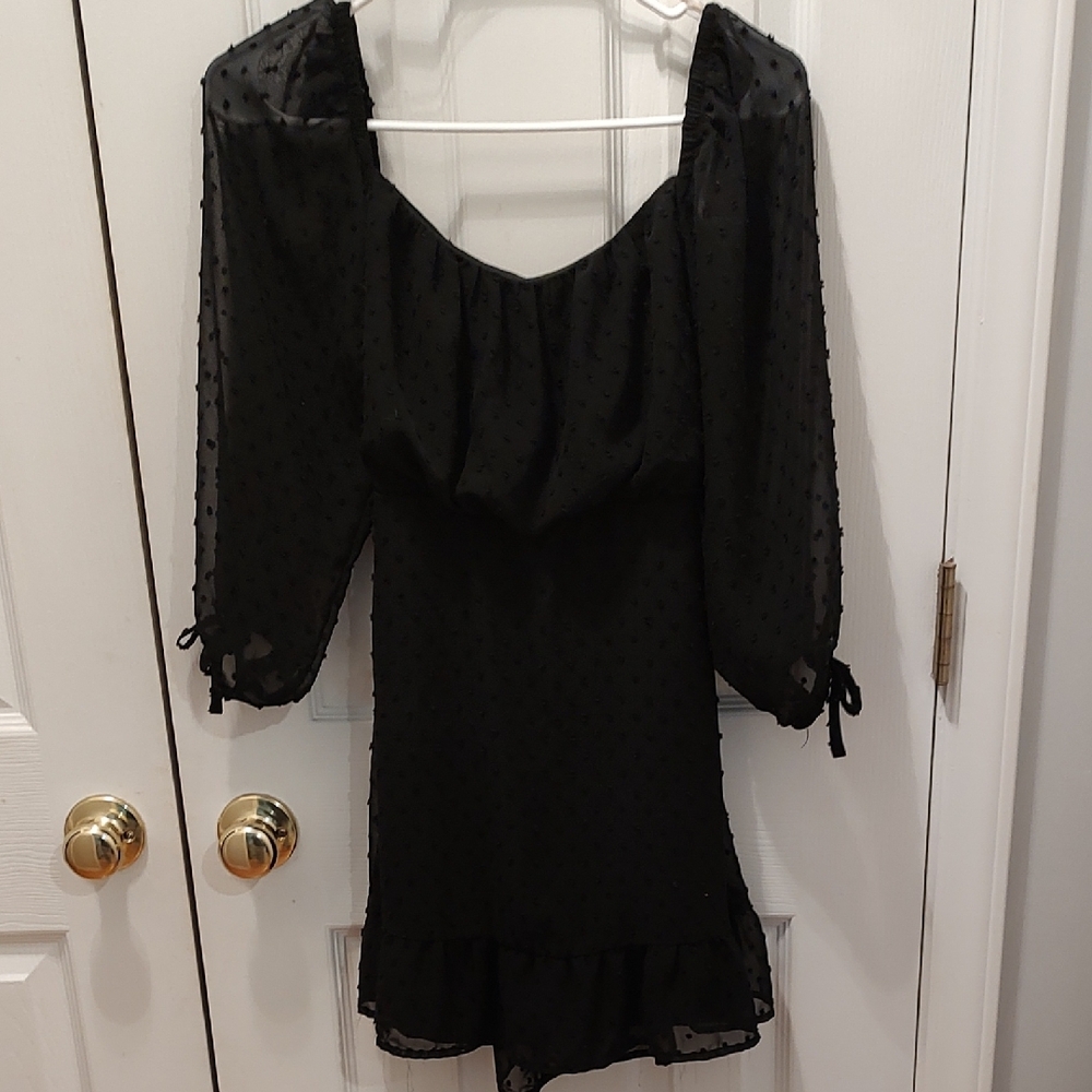 Girls Black Speechless Dress